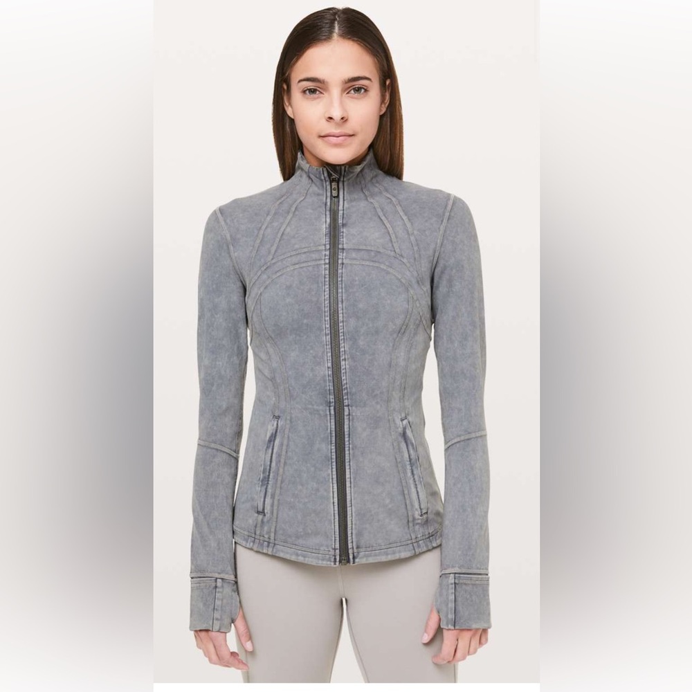 Lululemon Define Jacket Garment Dye in Washed Luna